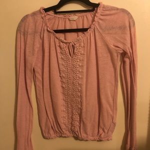 Aeropostale pink long sleeve